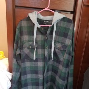 Plaid shirt size M